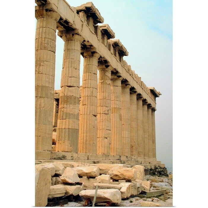 "Parthenon on the Ahenian Acropolis, Greece" Poster Print - Multi