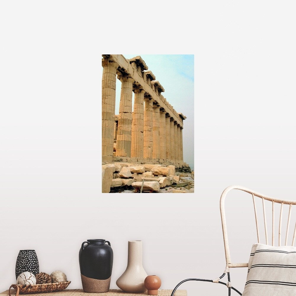 "Parthenon on the Ahenian Acropolis, Greece" Poster Print - Multi