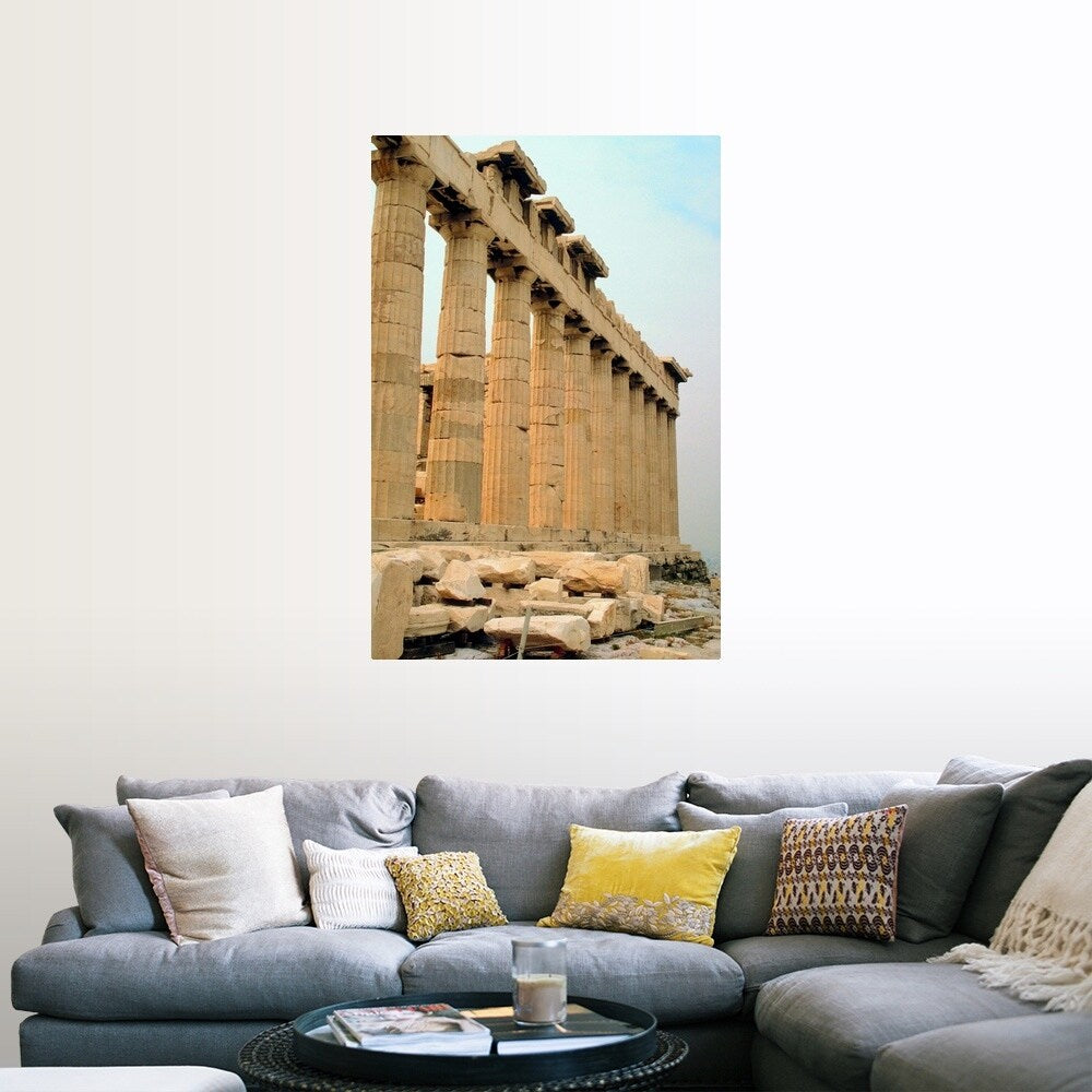 "Parthenon on the Ahenian Acropolis, Greece" Poster Print - Multi