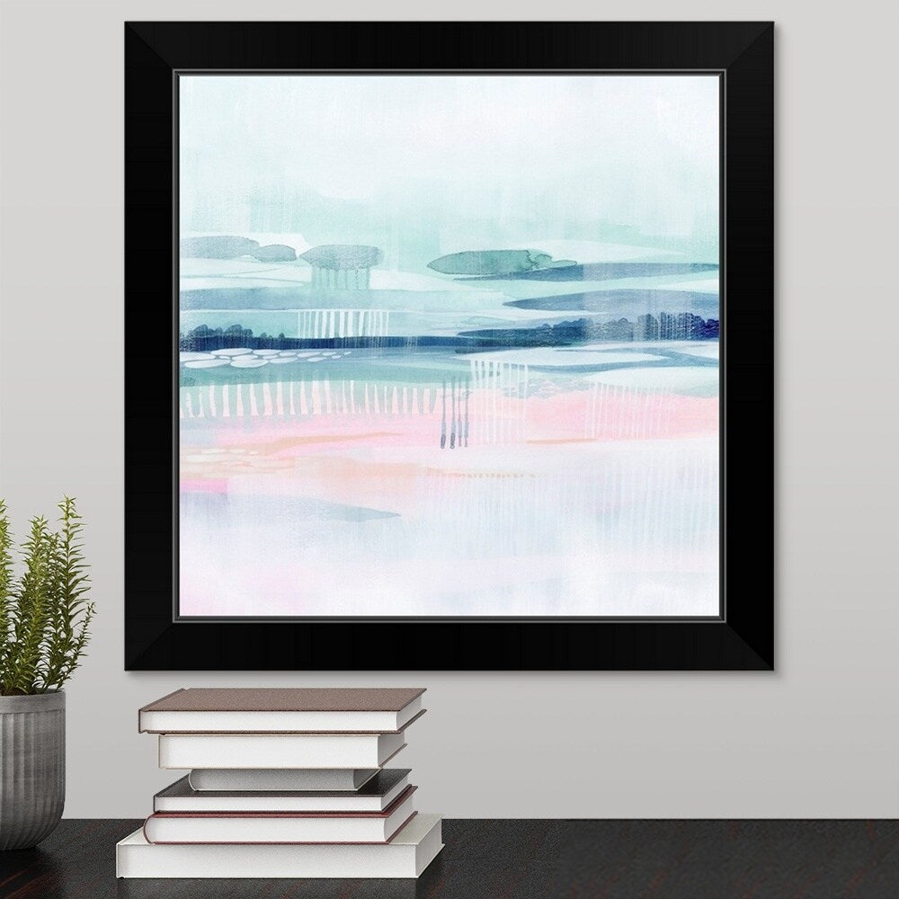 "Patience I" Black Framed Print