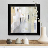 "Pausa I" Black Framed Print
