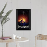 "Pocahontas (1995)" Black Framed Print