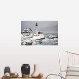 "Portland Head Lighthouse" Poster Print - Multi