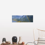 "Rainbow over a valley, Conejos County, Colorado" Poster Print