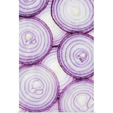 "Red onion slice" Poster Print - Multi