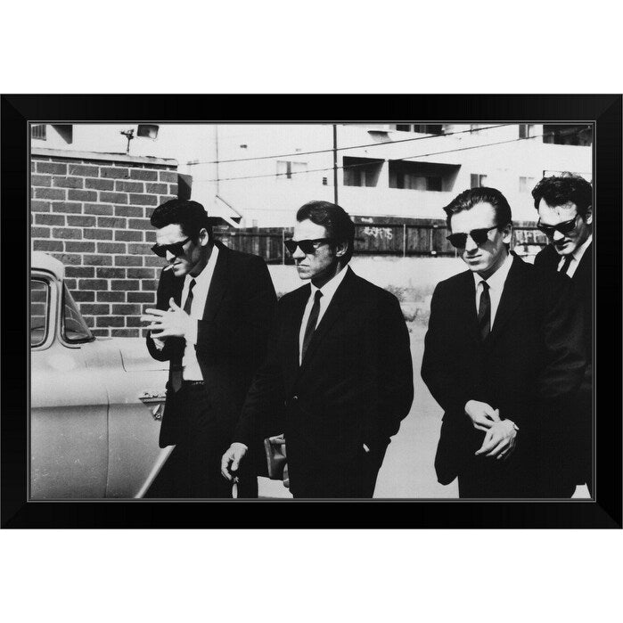 "Reservoir Dogs (1992)" Black Framed Print