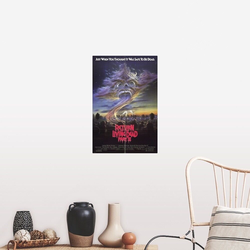 "Return of the Living Dead 2 (1988)" Poster Print - Multi