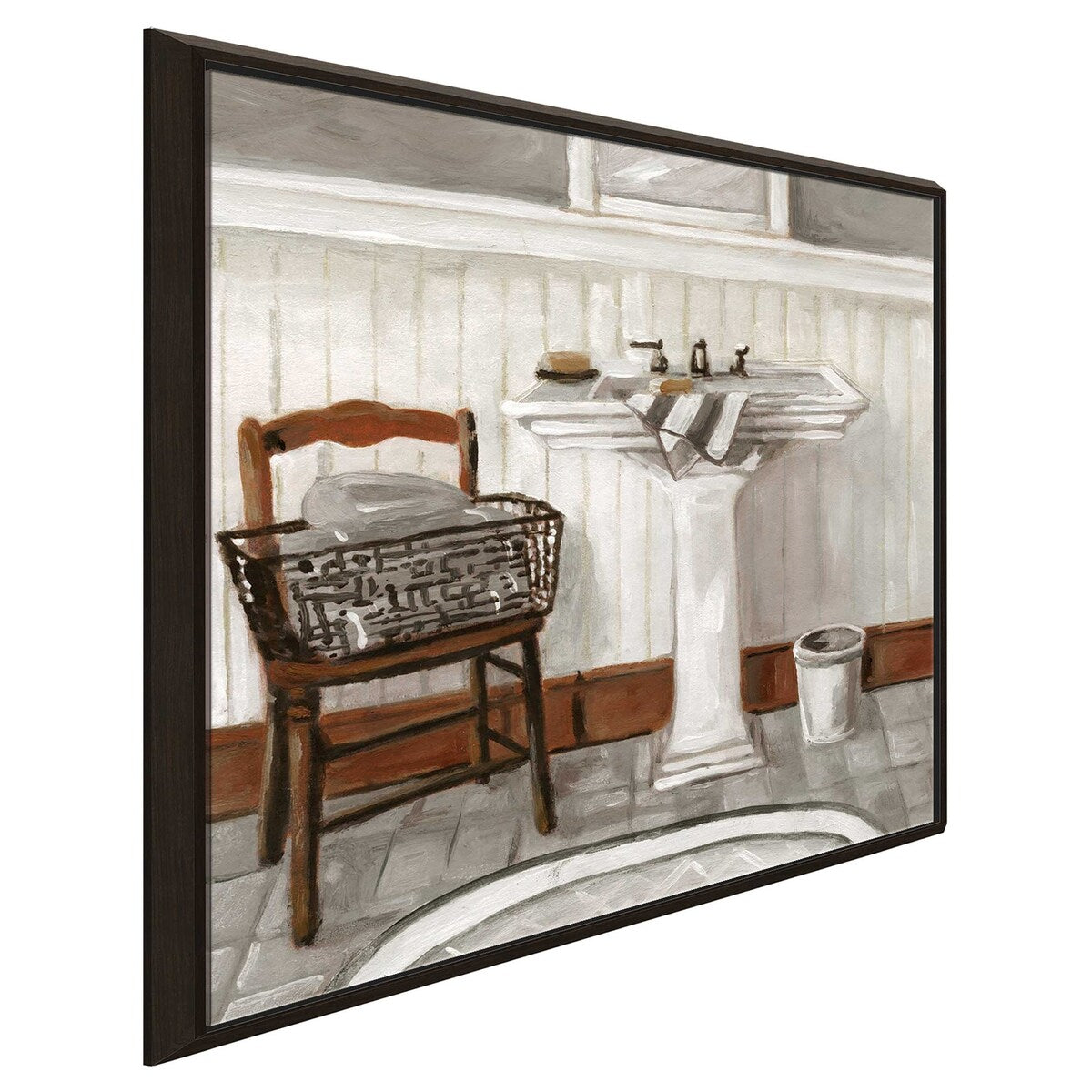 "Rinse Simplicity" by Carol Robinson Print on Floating Canvas