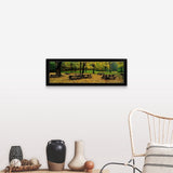 "Robert Treman State Park NY" Black Framed Print
