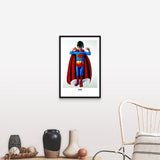 "Ron English ()" Black Float Frame Canvas Art