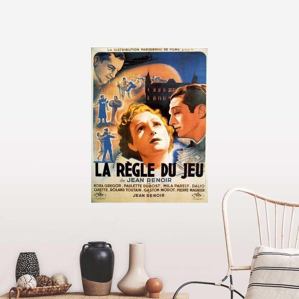"Rules of the Game (1939)" Poster Print