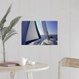 "Sailing in Georgian Bay , Lake Huron , Ontario , Canada" Poster Print - Multi