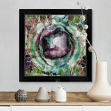 "Sandy Morsels" Black Framed Print