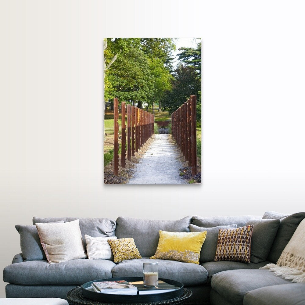 "September 11 Memorial, Heckscher Park, Huntington, Long Island, New York" Canvas Wall Art