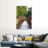 "September 11 Memorial, Heckscher Park, Huntington, Long Island, New York" Canvas Wall Art