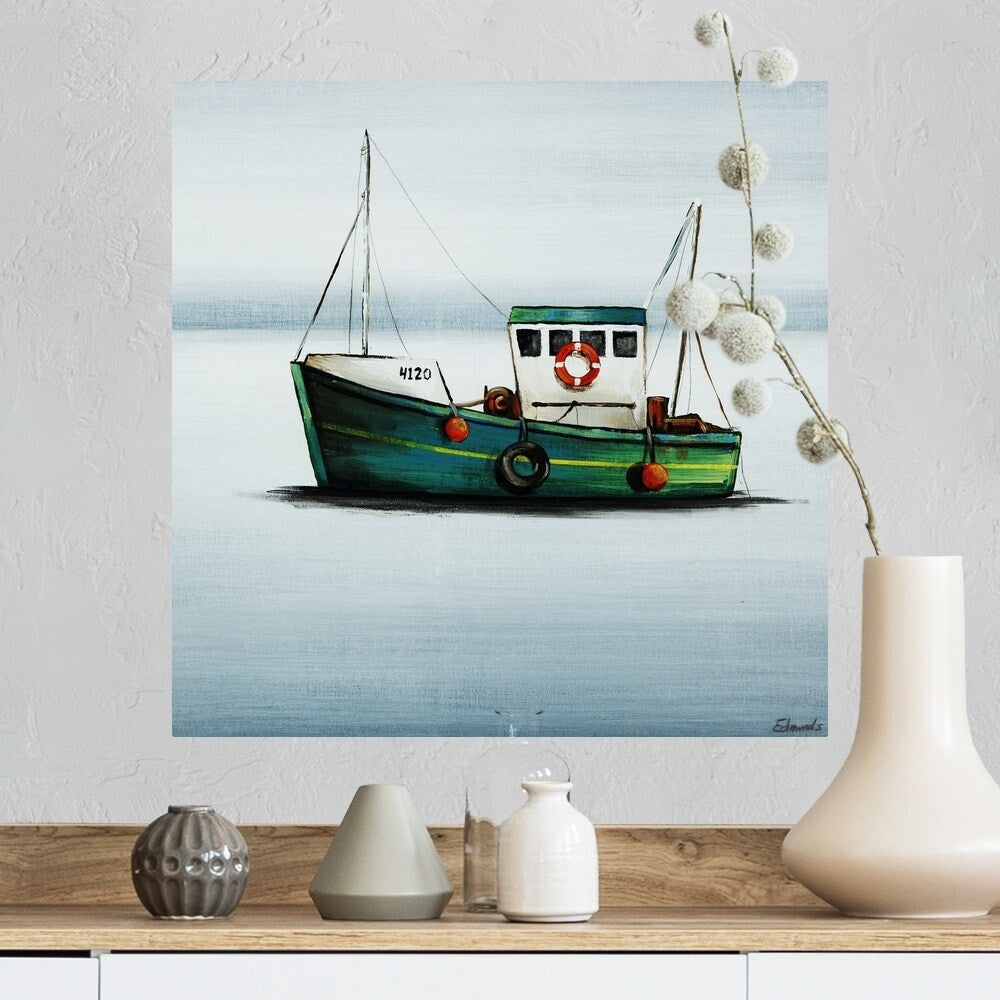 "Ships Ahoy I" Poster Print - Multi