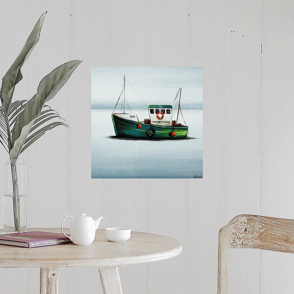 "Ships Ahoy I" Poster Print - Multi