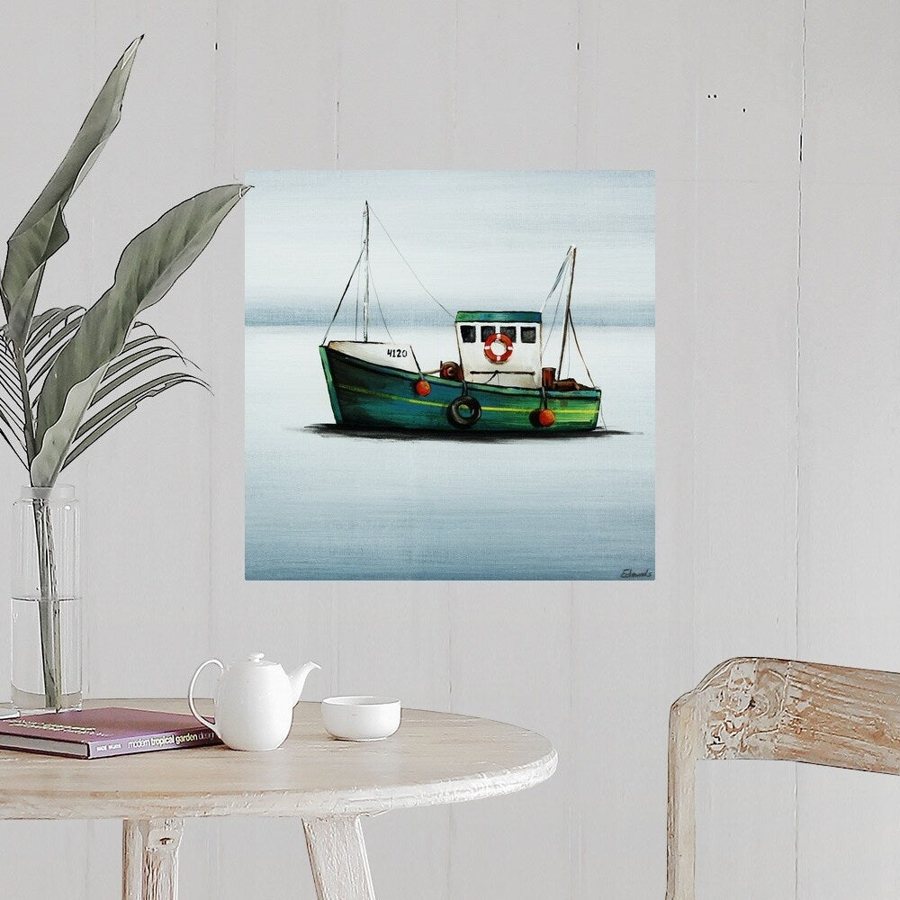 "Ships Ahoy I" Poster Print - Multi