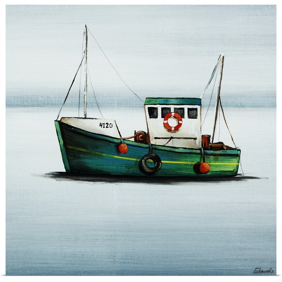 "Ships Ahoy I" Poster Print - Multi