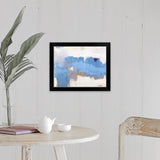 "Silk Screen I" Black Framed Print