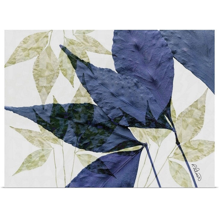 "Silvery Blue" Poster Print