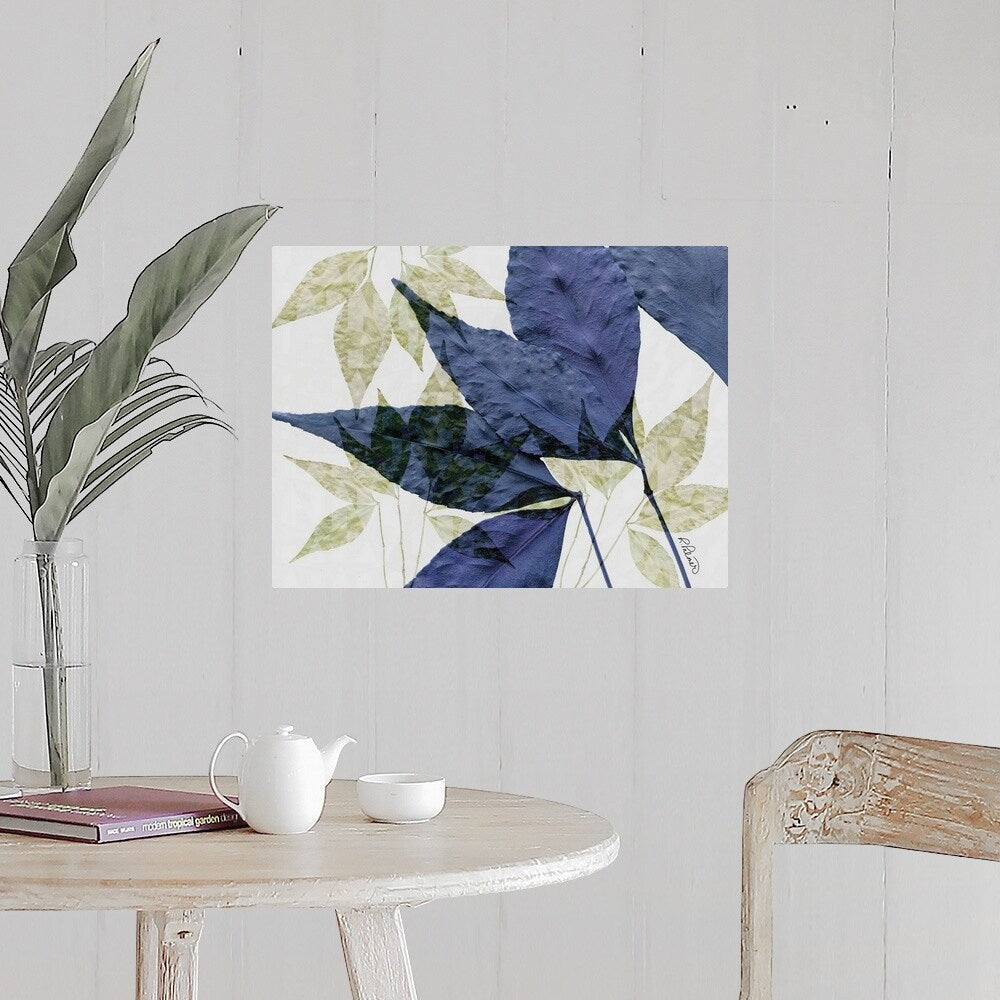"Silvery Blue" Poster Print