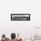 "Sons of Romania at President Elect Woodrow Wilson Inauguration 1917" Black Framed Print