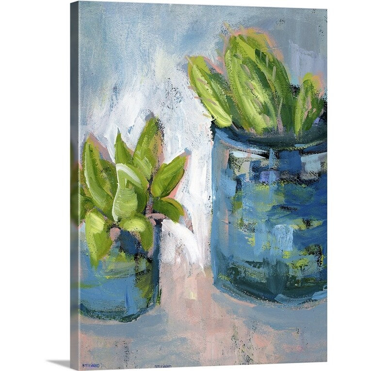 "Southwestern Garden" Canvas Wall Art