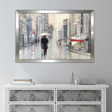 "Spring Rain New York Crop" by Julia Purinton Print on Acrylic