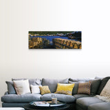 "Stack of lobster traps on the coast, Salvage, Newfoundland & Labrador, Canada" Canvas Wall Art