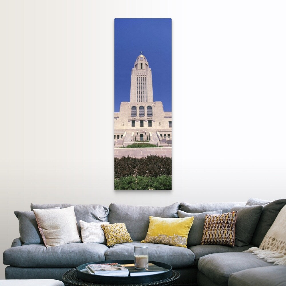 "State Capitol Building, Lincoln, Nebraska II" Canvas Wall Art