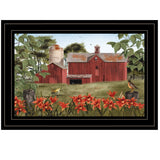 TrendyDecor4U Contemporary "Summer Days" Framed Print Wall Art by Billy Jacobs
