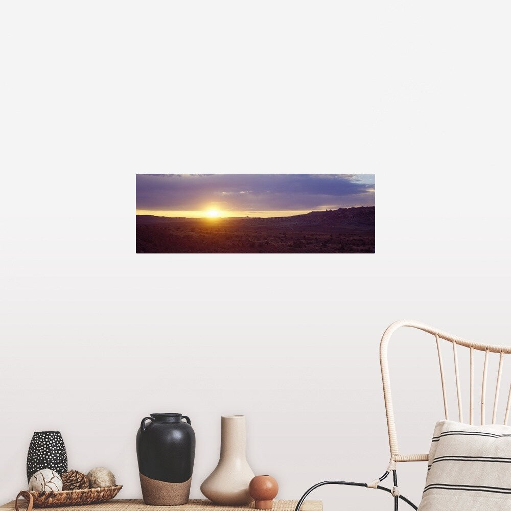 "Sunset Monument Valley AZ" Poster Print