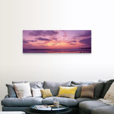 "Sunset Pacific Beach San Diego CA" Canvas Wall Art