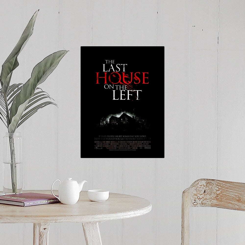 "The Last House on the Left - Movie Poster - Swedish" Poster Print - Multi