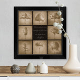 "The Trees Whisper" Black Framed Print