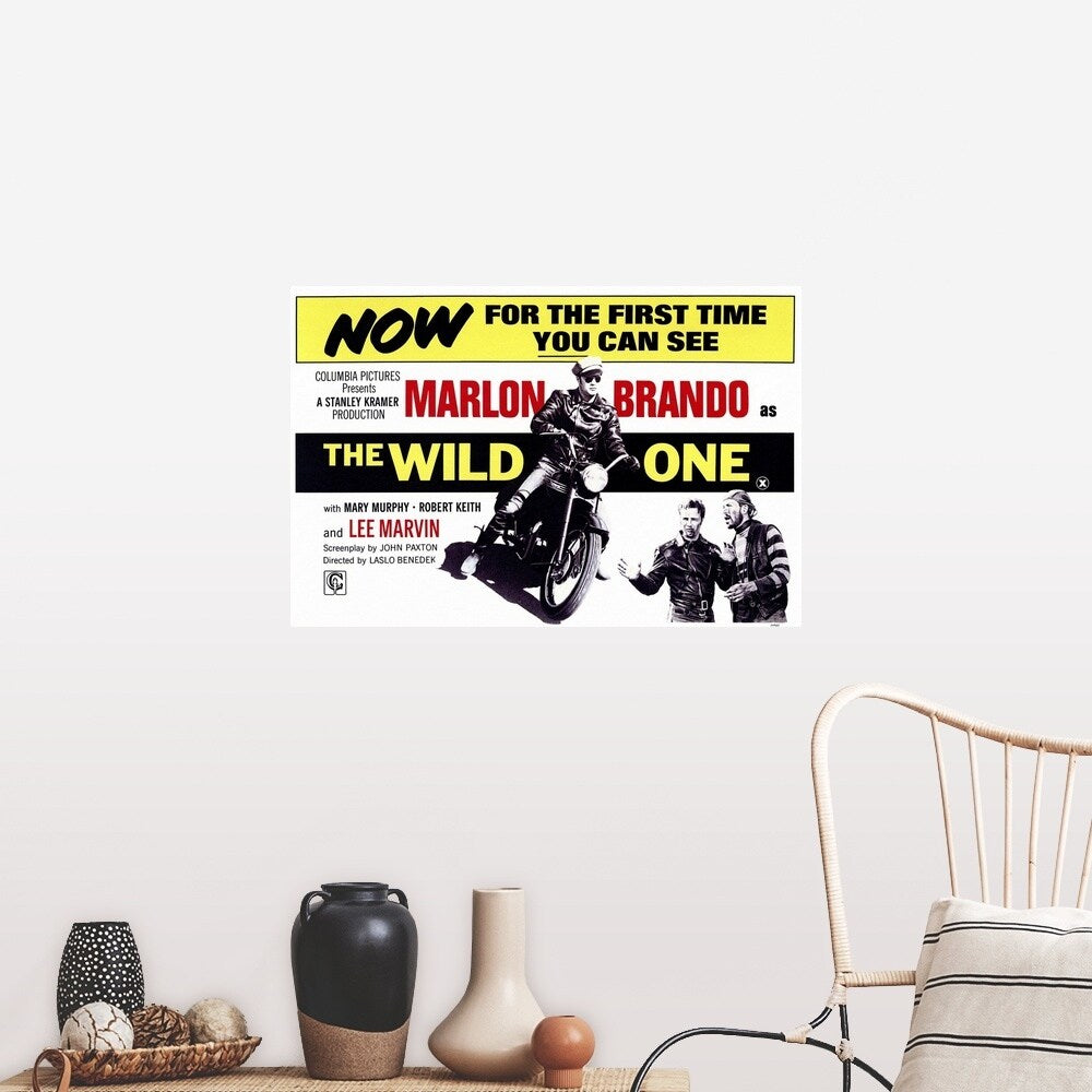 "The Wild One (1953)" Poster Print - Multi