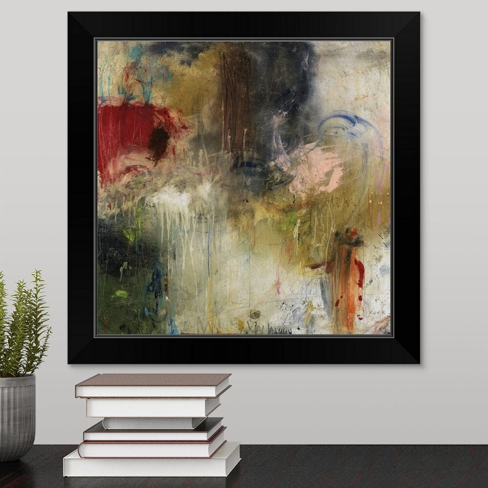 "Tough Act To Follow" Black Framed Print