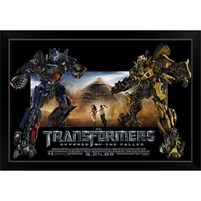"Transformers 2 Revenge of the Fallen (2009)" Black Framed Print