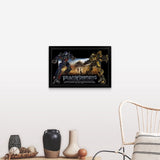 "Transformers 2 Revenge of the Fallen (2009)" Black Framed Print