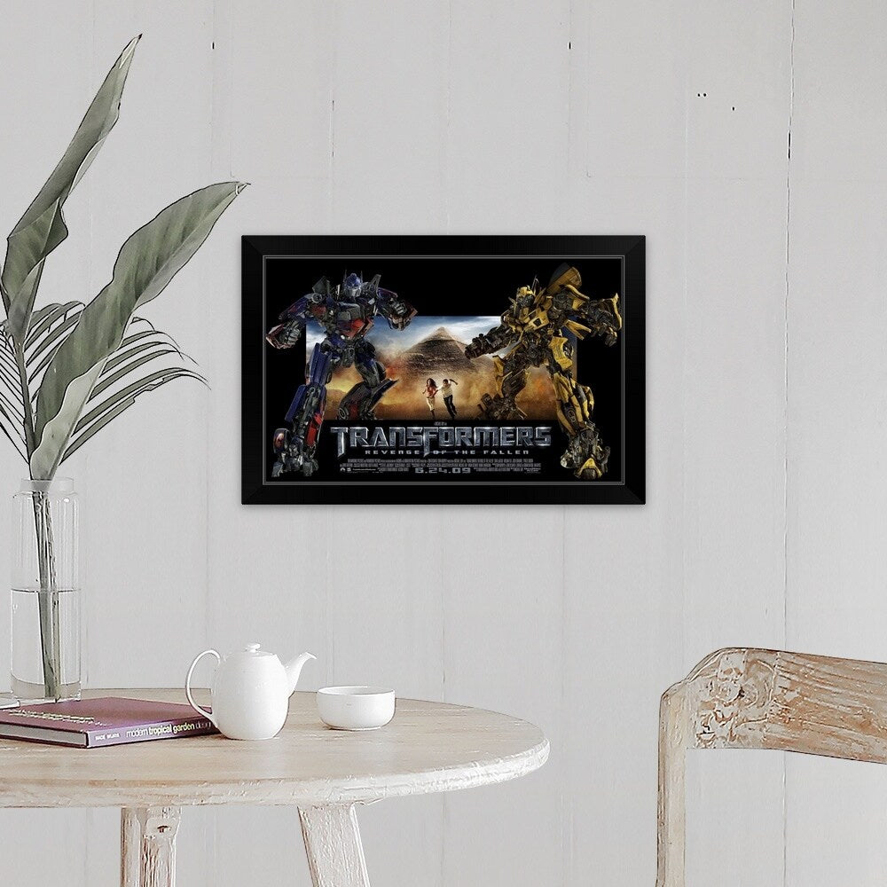 "Transformers 2 Revenge of the Fallen (2009)" Black Framed Print