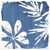 "Tropical Indigo Impressions III" Poster Print