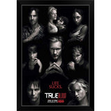 "True Blood (TV) (2007)" Black Framed Print