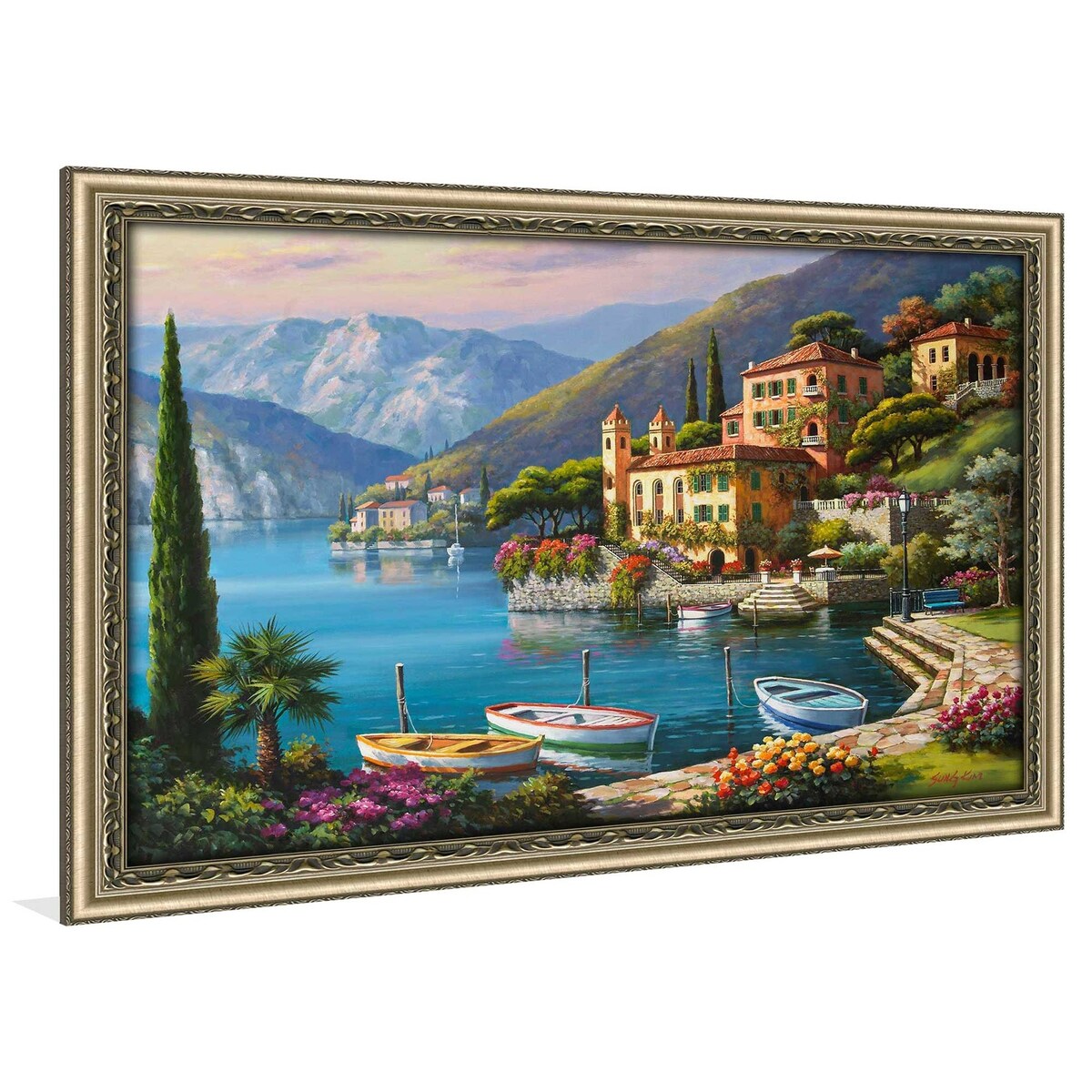 "Villa Bella Vista" by Sung Kim Print on Acrylic