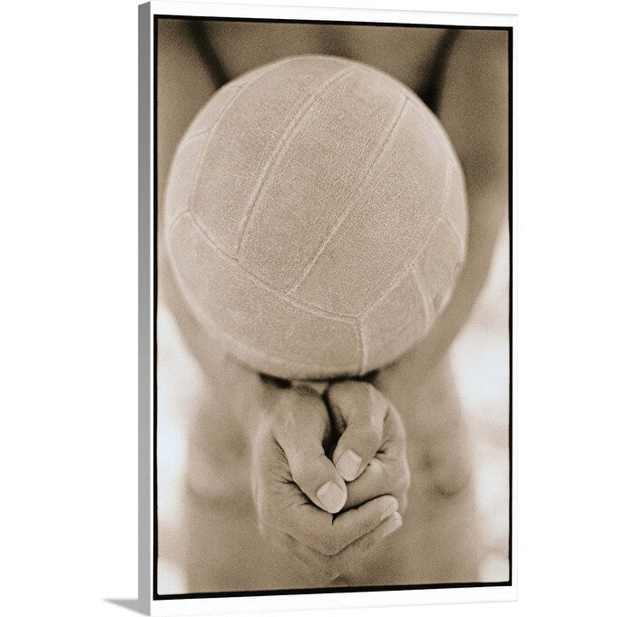 "Volleyball Close-Up" Canvas Wall Art