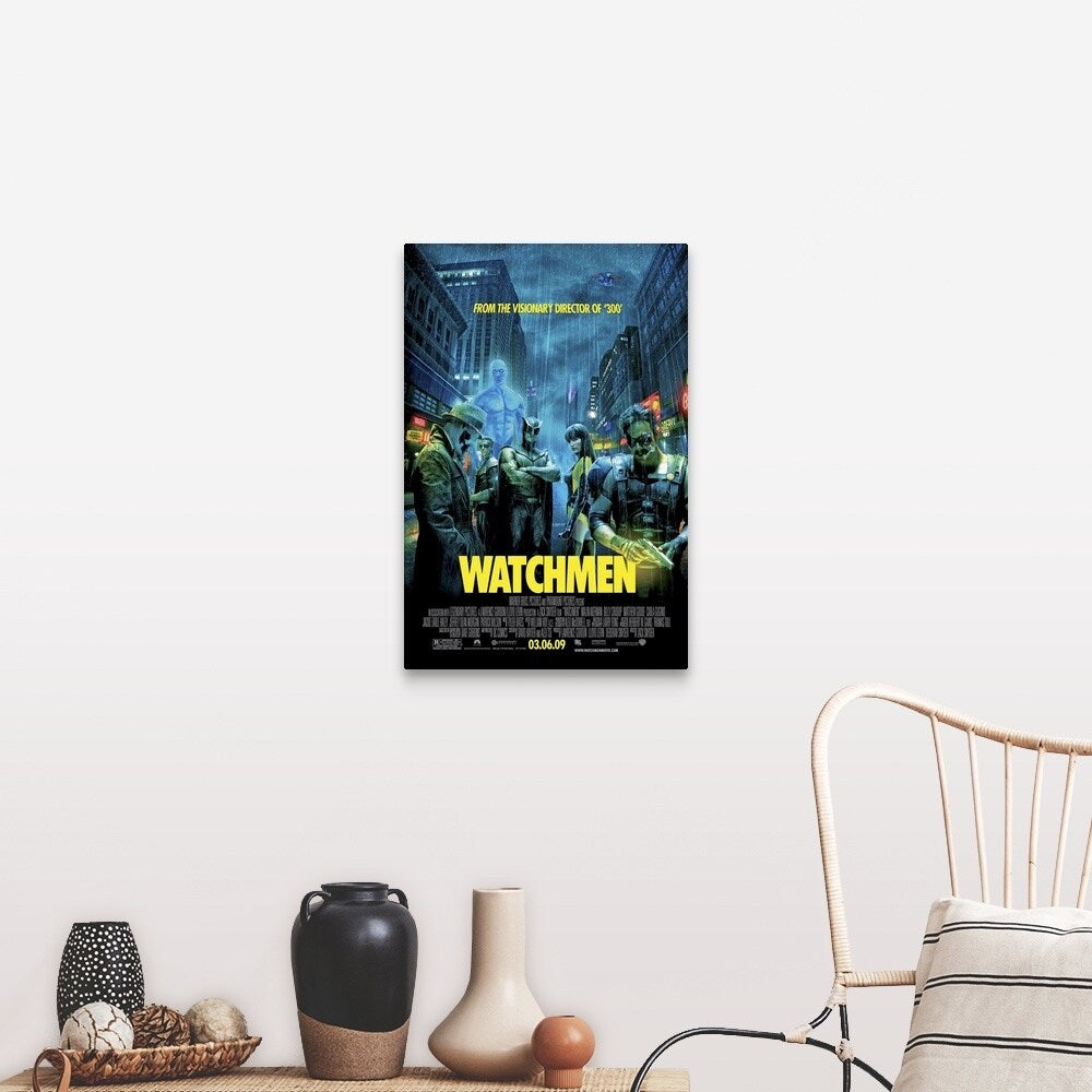 "Watchmen (2008)" Canvas Wall Art