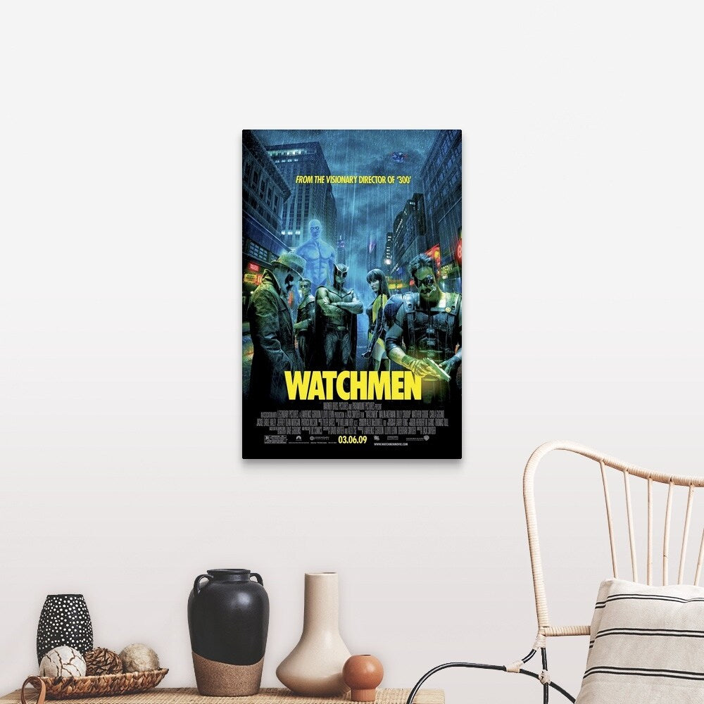 "Watchmen (2008)" Canvas Wall Art