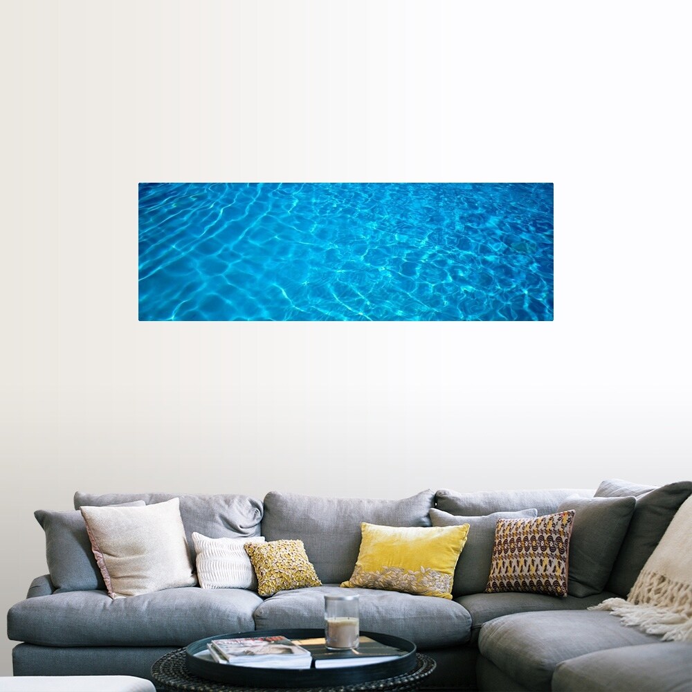 "Water Swimming Pool Mexico" Poster Print - Multi
