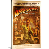 "Where in the World is Osama Bin Laden? - Movie Poster" Canvas Wall Art