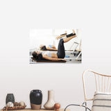 "Women doing pilates" Poster Print - Multi
